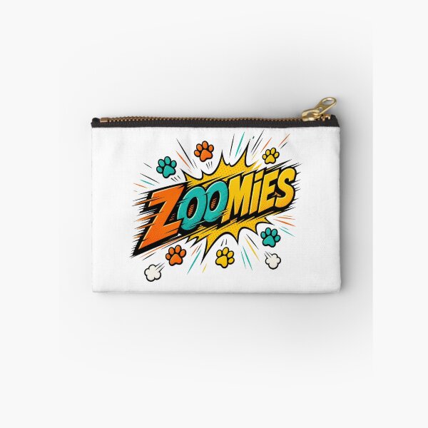 Item preview, Zoomies Funny Dog Comic Pop Art designed and sold by MOSIDRIP™.