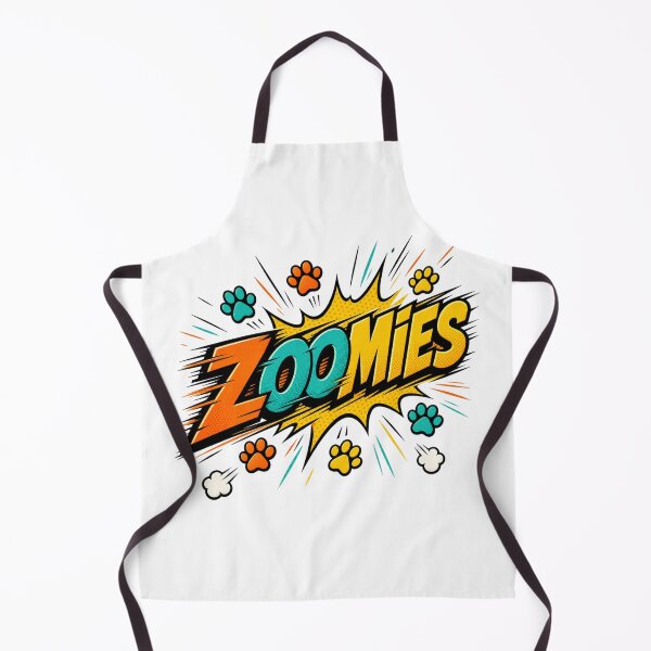 Item preview, Zoomies Funny Dog Comic Pop Art designed and sold by MOSIDRIP™.