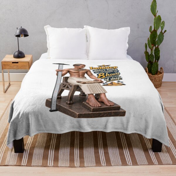 Item preview, Imhotep Didn't Build The Pyramids On 8 Hours Of Sleep designed and sold by TuyaArts.