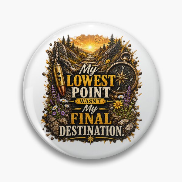 Item preview, Lowest Point Not Final Destination designed and sold by RabbitHoleAtKs.