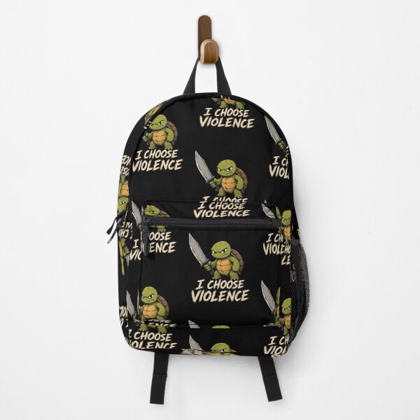 Item preview, I Choose Violence Turtle designed and sold by TheEndDesign.