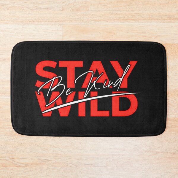 Item preview, MOTIVATIONAL PRINTED WORDS._ STAY WILD designed and sold by Paris Forever Magic.