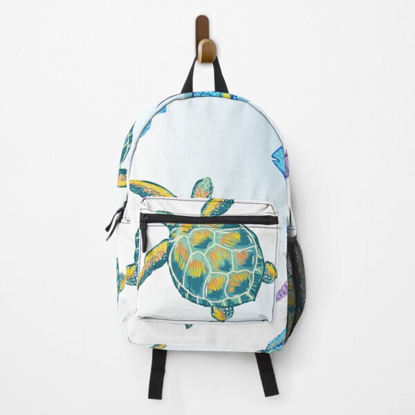 Item preview, Colorful turtle and fish Pattern designed and sold by Marietna2110.