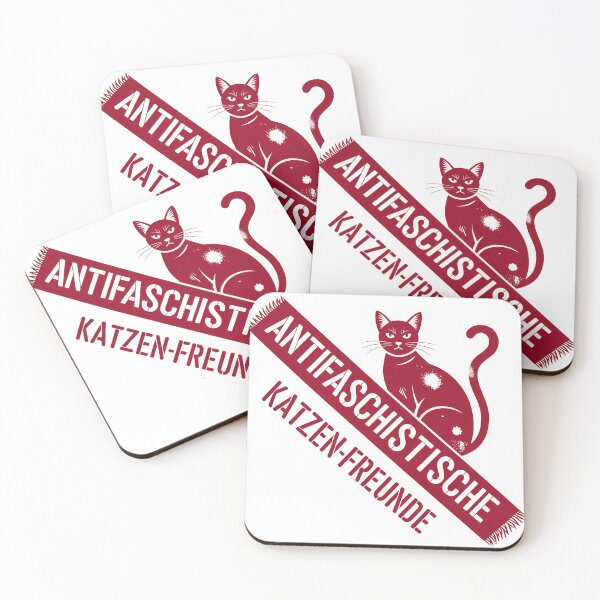 Artikelvorschau, Antifaschistische Katzen Freunde - Linke Antifaschismus Merch entworfen und verkauft von LoFizzy.