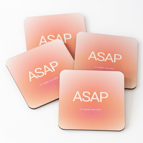 Item preview, ASAP as Sapphic as Possible | Funny Sapphic Lesbian Pride Quote designed and sold by Rooted & Co.