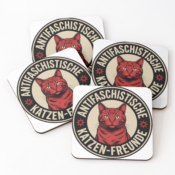 Artikelvorschau, Antifaschistische Katzen Freunde - Linke Antifaschismus Merch entworfen und verkauft von LoFizzy.