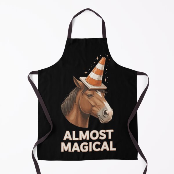 Item preview, Almost Magical Horse Traffic Cone Unicorn designed and sold by CF_VintageDesign.