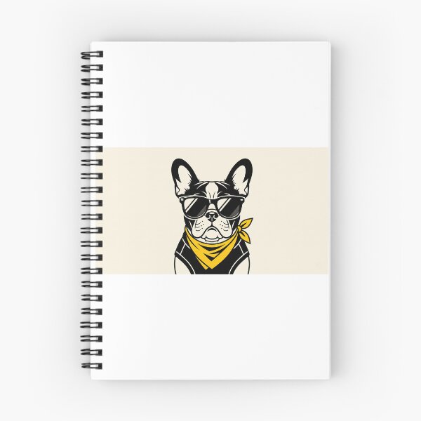 Item preview, Cool French Bulldog in Sunglasses - Minimalist Pet Graphic designed and sold by MissoStudio.