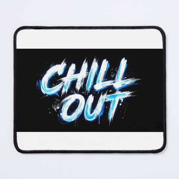 Item preview, Chill Out Brush Lettering - Urban Streetwear Typography designed and sold by MissoStudio.