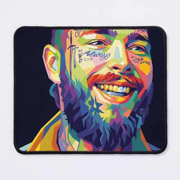 Item preview, Post Malone Pop Art designed and sold by k067089.