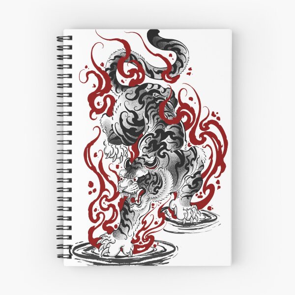 Item preview, Eastern Tiger in Flames designed and sold by 7Delamancha.