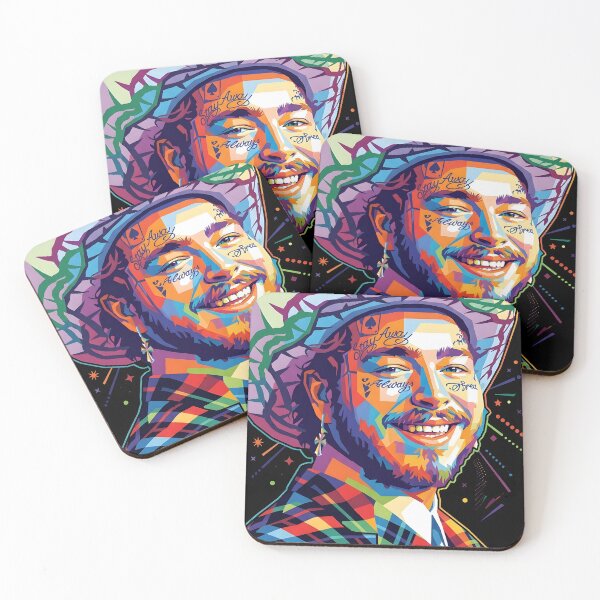 Item preview, Post Malone Pop Art designed and sold by k067089.