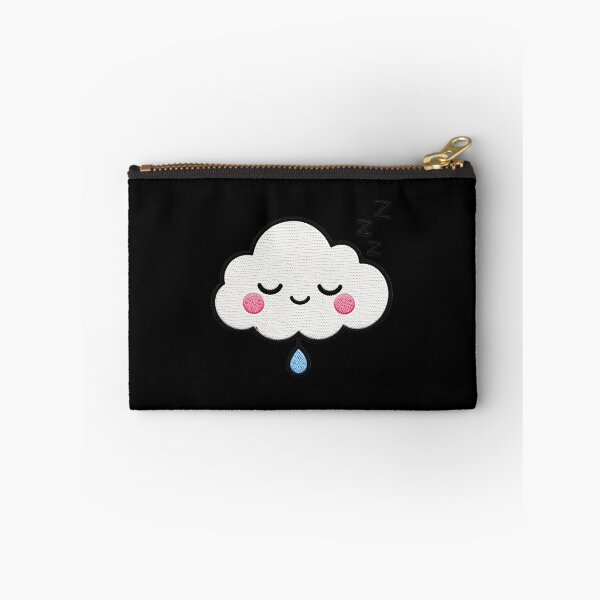 Item preview, Sleepy Cloud Kawaii Embroidery Patch Illustration designed and sold by ColorSplash123.
