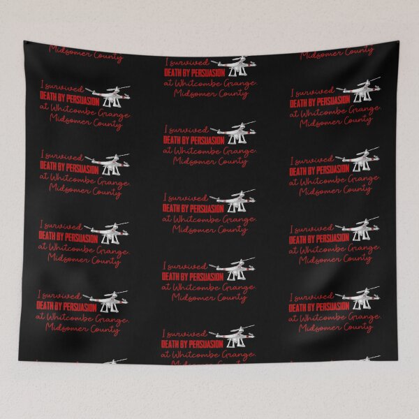 Item preview, I Survived Death By Persuasion (on Black) designed and sold by PawsitiveMum3.