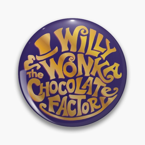Item preview, Willy Wonka Chocolate Factory Retro Classic Logo designed and sold by killem667.