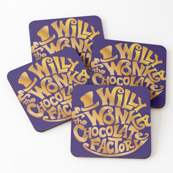 Item preview, Willy Wonka Chocolate Factory Retro Classic Logo designed and sold by killem667.