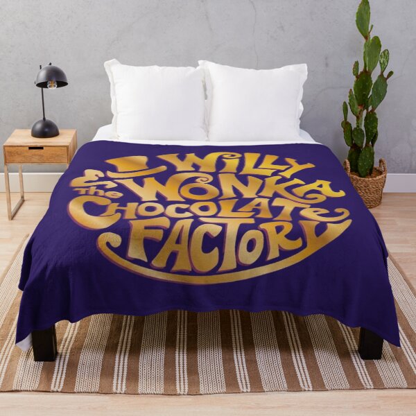 Item preview, Willy Wonka Chocolate Factory Retro Classic Logo designed and sold by killem667.