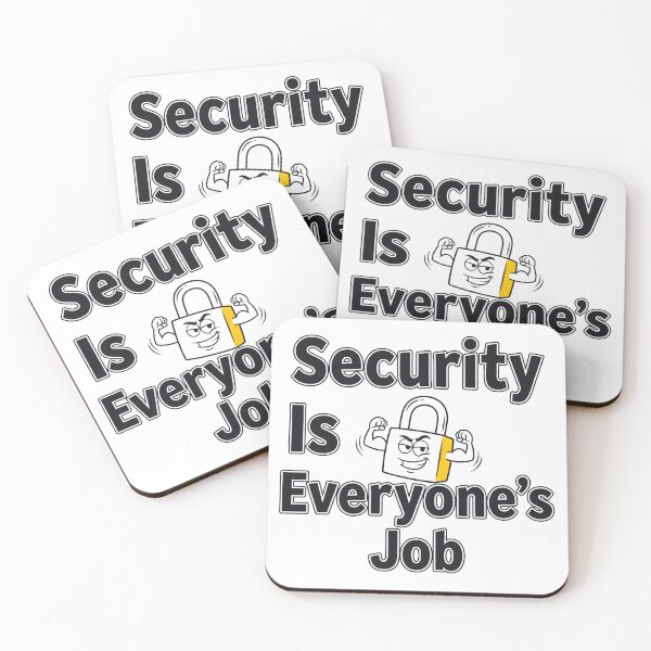 Item preview, Security Is Everyone's Job designed and sold by Brain Fog Lab.