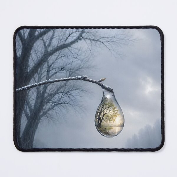 Item preview, Winter Light Inside a Water Drop designed and sold by Easternpantry.