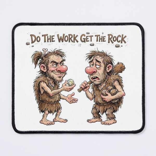 Item preview, Cavemen Capitalism Funny Invention Caricature designed and sold by puzzell.
