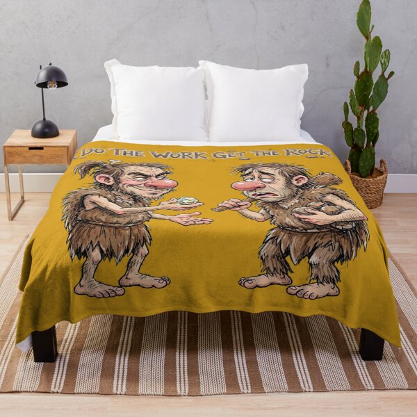 Item preview, Cavemen Capitalism Funny Invention Caricature designed and sold by puzzell.