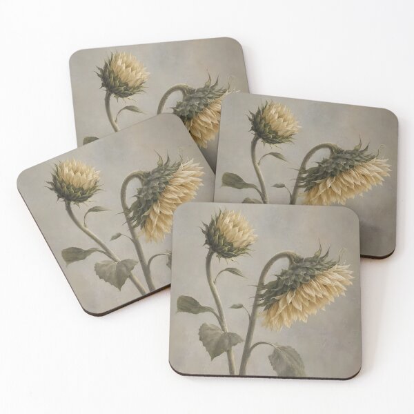 Item preview, Cream White Sunflowers in Soft Light designed and sold by Easternpantry.