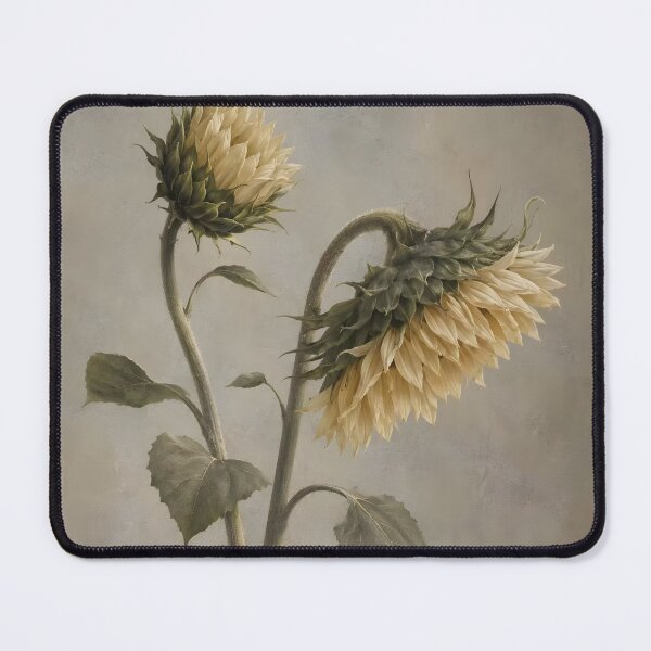 Item preview, Cream White Sunflowers in Soft Light designed and sold by Easternpantry.