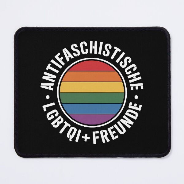 Item preview, Antifaschitische LGBTQI+ Freunde - Linke Antifaschismus Merch designed and sold by LoFizzy.