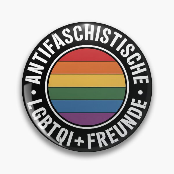 Item preview, Antifaschitische LGBTQI+ Freunde - Linke Antifaschismus Merch designed and sold by LoFizzy.