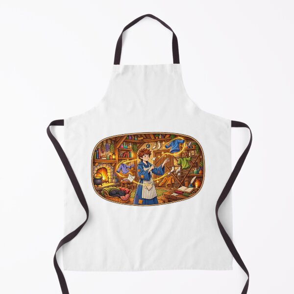 Item preview, Magical Laundry Wizard | Cozy Cottagecore Laundry Day Fantasy designed and sold by MrDev.
