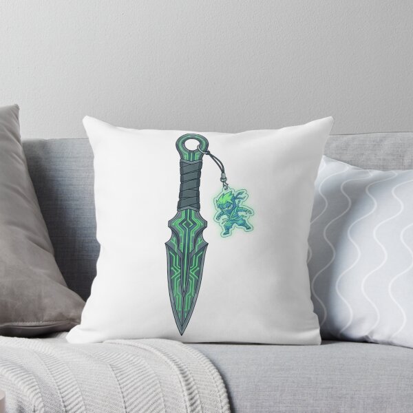 Item preview, Cyberpunk Ninja Kunai Cyber Dagger Glowing Neon Techwear Anime Aesthetic designed and sold by mood-draftsman.