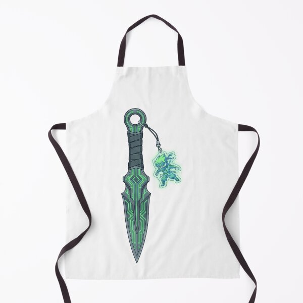 Item preview, Cyberpunk Ninja Kunai Cyber Dagger Glowing Neon Techwear Anime Aesthetic designed and sold by mood-draftsman.