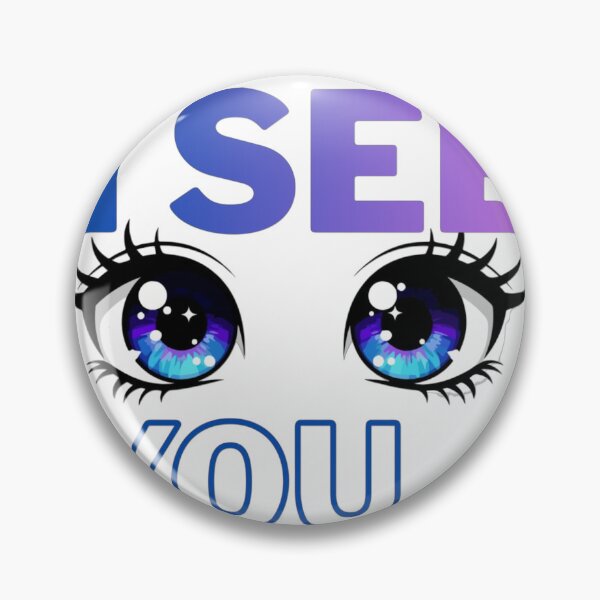 Item preview, I See You Text with Small Cute eyes designed and sold by LunaVales.