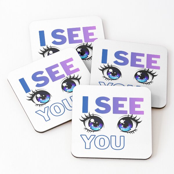 Item preview, I See You Text with Small Cute eyes designed and sold by LunaVales.