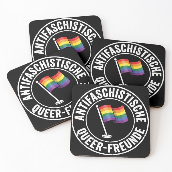 Item preview, Antifaschitische Queer Freunde - Linke Antifaschismus Merch designed and sold by LoFizzy.