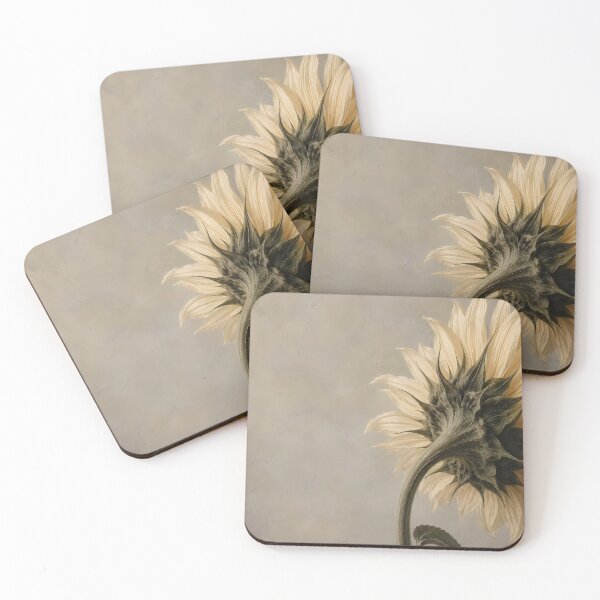 Item preview, Cream Sunflower Turning Toward the Light designed and sold by Easternpantry.