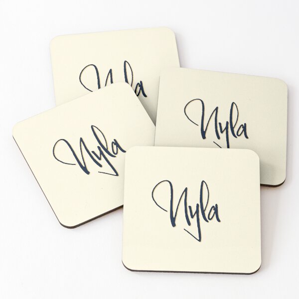 Item preview, NYLA personalized type design designed and sold by CharlottePlaceArt.