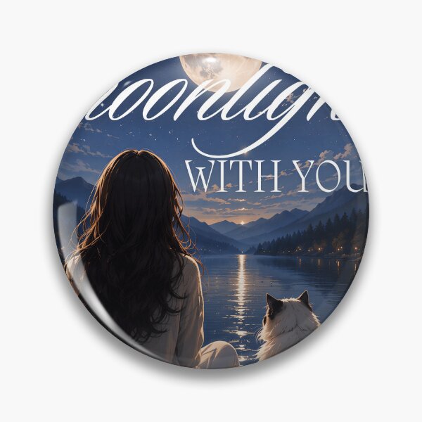 Item preview, Lost In The Moonlight With You Cat Quote designed and sold by Soluna Studio.