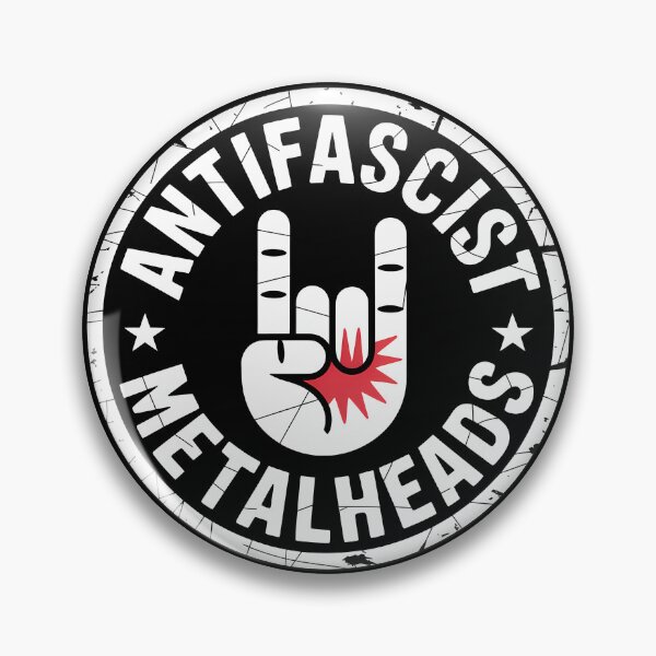 Item preview, Antifascist Metalheads - Linke Antifa Merch designed and sold by LoFizzy.