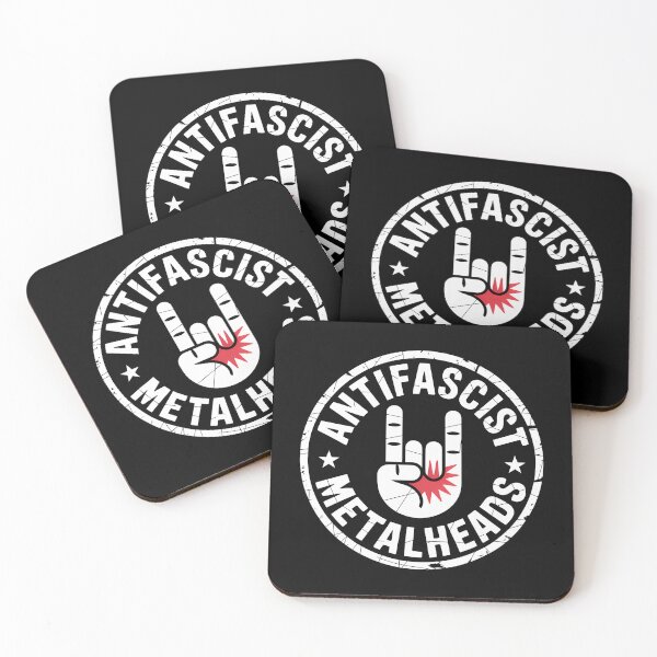 Item preview, Antifascist Metalheads - Linke Antifa Merch designed and sold by LoFizzy.