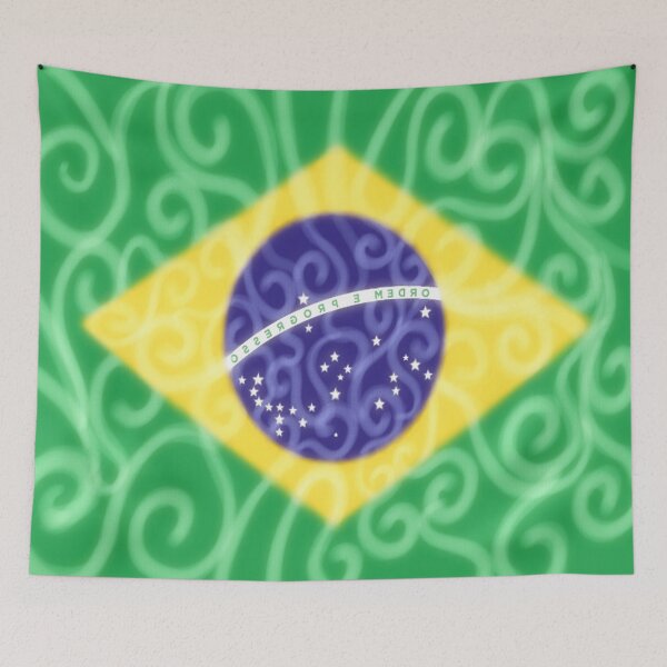 Item preview, Brazil Flag - Brazilcore designed and sold by SunnyLandd.