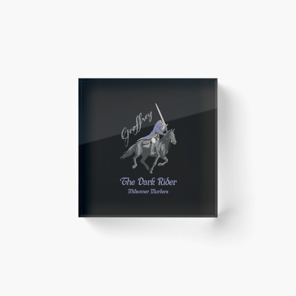 Item preview, The Dark Rider (on Black) designed and sold by PawsitiveMum3.