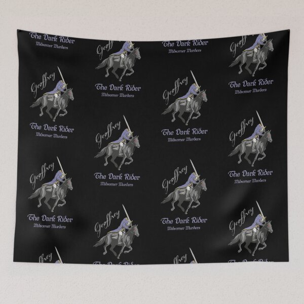 Item preview, The Dark Rider (on Black) designed and sold by PawsitiveMum3.
