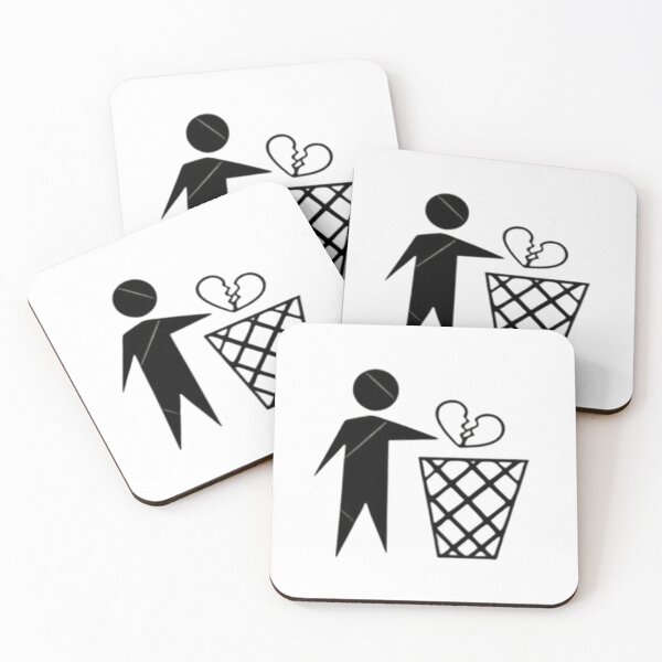 Item preview, Throwing Away Broken Heart Minimalist Graphic designed and sold by Uniquely Worlds.