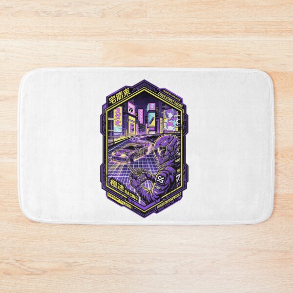 Item preview, Cyberpunk JDM Drift Car Neo Tokyo Street Racing Synthwave Aesthetic designed and sold by mood-draftsman.
