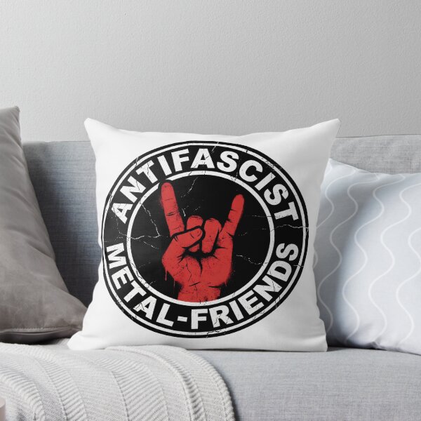 Item preview, Antifascist Metalheads - Linke Antifa Merch designed and sold by LoFizzy.