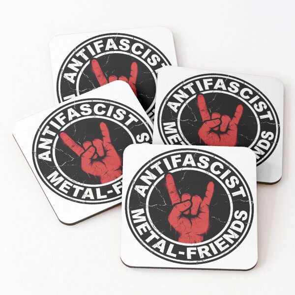 Item preview, Antifascist Metalheads - Linke Antifa Merch designed and sold by LoFizzy.
