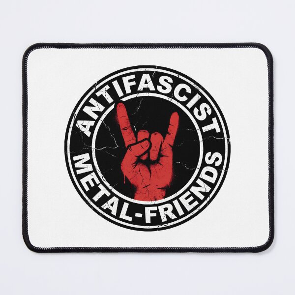 Item preview, Antifascist Metalheads - Linke Antifa Merch designed and sold by LoFizzy.