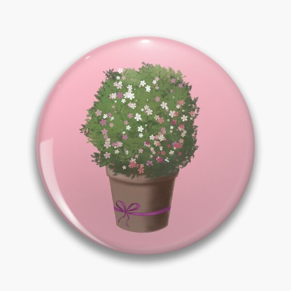 Item preview, Potted Plant - Cherry Blossom Pink BG designed and sold by lavenderXblue.