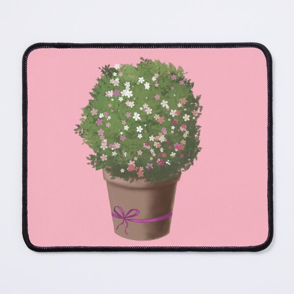 Item preview, Potted Plant - Cherry Blossom Pink BG designed and sold by lavenderXblue.